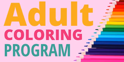 Adult Coloring Program