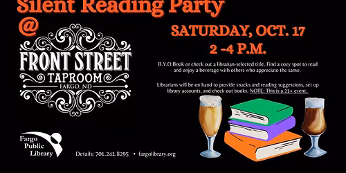 Silent Reading Party at Front Street Taproom