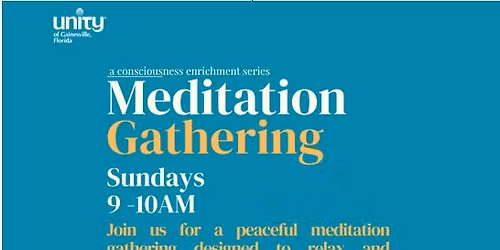 Sunday Morning Meditation Gathering