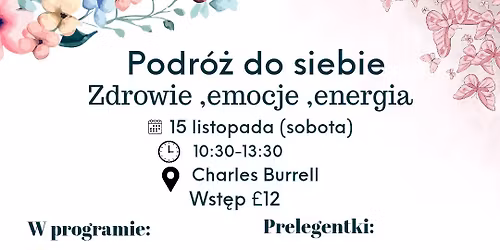 Podr\u00f3\u017c do siebie-zdrowie ,emocje ,energia