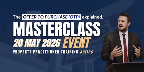 FREE Property Practitioner Training | \ud83d\udccdPretoria - 20 May 2026