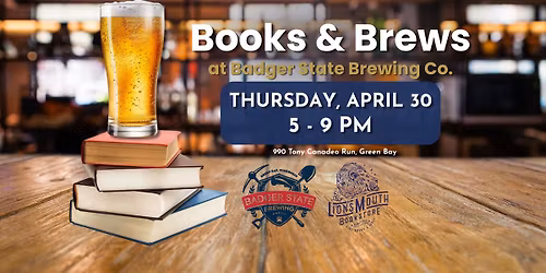 Books & Brews at Badger State