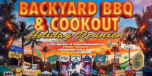 Backyard BBQ & Cookout Holiday Reunion