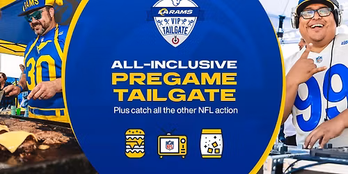 VIP Tailgate Party: Los Angeles Chargers at Kansas City Chiefs