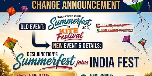 Desi Juction's Summerfest and Kite Festival 