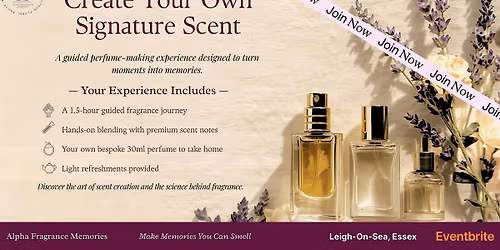 Perfume Making Workshop