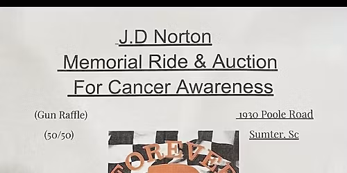 JD NORTON memorial ride & auction