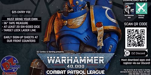 Warhammer 40K: Combat Patrol League