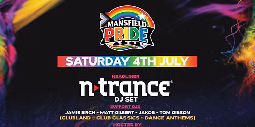 Mansfield Pride - The Swan - N-Trance - Muzak