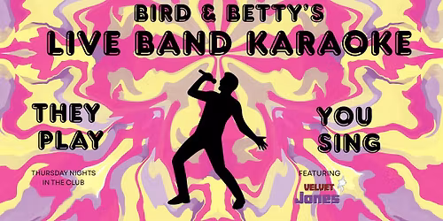 Live Band Karaoke at Bird & Betty's with Velvet Jones