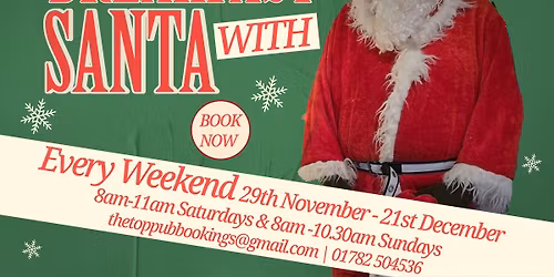 BREAKFAST WITH SANTA @ The Top Pub