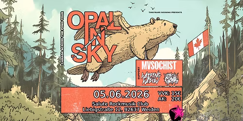  OPAL IN SKY + MVSOCHIST +  WEEPING WIDOW + MOUTH FULL OF GLASS | SALUTE WEIDEN