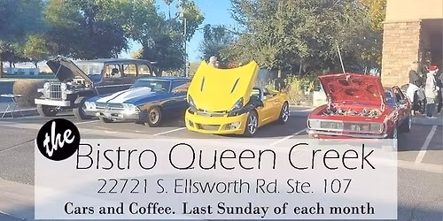 Cars at Coffee at The Bistro Queen Creek