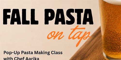 Fall Pasta on Tap at Woods Boss Brewing