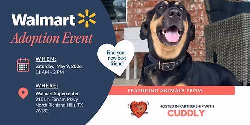 Walmart Adoption Event | Richland Hills TX 