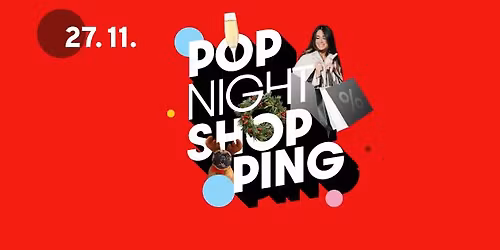 POP Night Shopping a vstupenky do Majalandu nebo Dinosaurie jen za 199K\u010d!