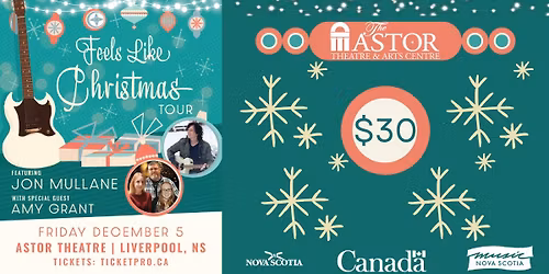 The Feels Like Christmas Tour 2025 featuring Jon Mullane and Amy Grant