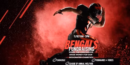 Bengals Concession Stand - Designated Charity Fundraiser!