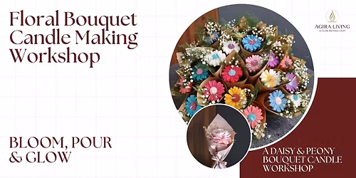 Floral Bouquet Candle Workshop
