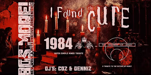 SOLD OUT: 80\u2019s + More!: The Mistress Of Jersey + 1984 + I Found The Cure | Baroeg
