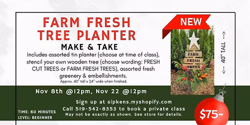 Farm Fresh Tree Planter at Sipkens Nurseries