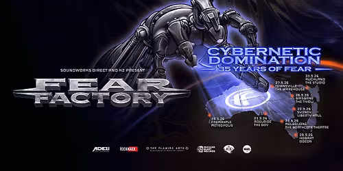 Fear Factory - Adelaide May 21st, 2026