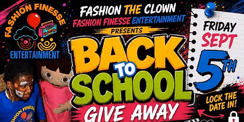Back 2 school give away 