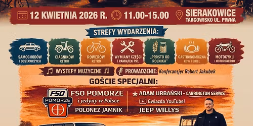 Sierakowickie Klasyki Zapraszaj\u0105 Gie\u0142da Samochodowa w Sierakowicach OTWARCIE SEZONU KLASYK\u00d3W