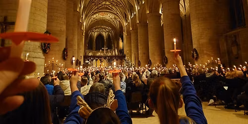 Tewkesbury Abbey Christingle Service