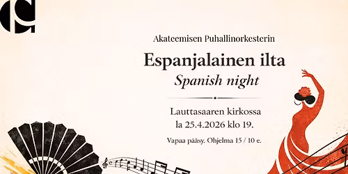 Espanjalainen ilta - Spanish night 