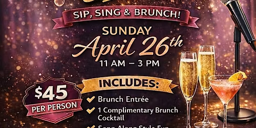 Bubbles, Belting and Brunch