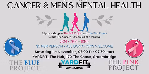 Walk With Us for Cancer and Men's Mental Health 