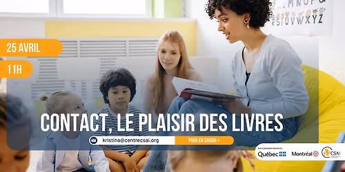 Contact, le plaisir des livres