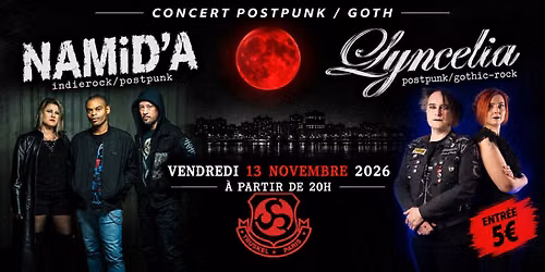 LYNCELIA + NAMiD'A en concert @TRUSKEL - 20h00