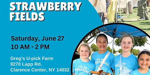 Kids Market at Strawberry Fields at Greg's U-Pick Farm