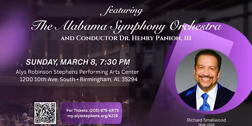A Richard Smallwood Tribute with the Alabama Symphony Orchestra and Conductor Dr. Henry Panion, III