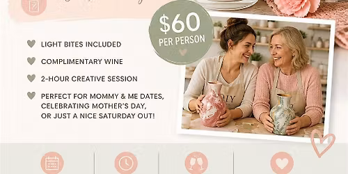 Mother\u2019s Day Weekend at the DIY Room : Vase Paint & Candle Making