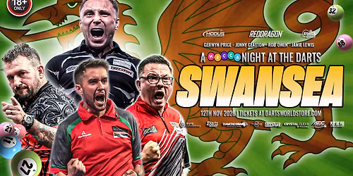 A Mecca night at the darts - Swansea 2026