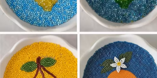 Beaded Mosaic Trinket Dish Workshop 