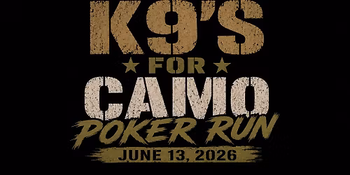 K9's For Camo Poker Run
