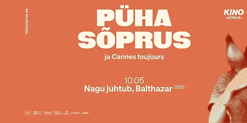 P\u00fcha S\u00f5prus: ''Nagu juhtub, Balthazar''\/ Au hasard Balthazar (ENG-friendly)