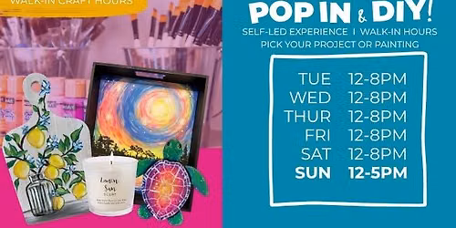 POP IN & DIY Twist Grand Rapids Paint & Sip
