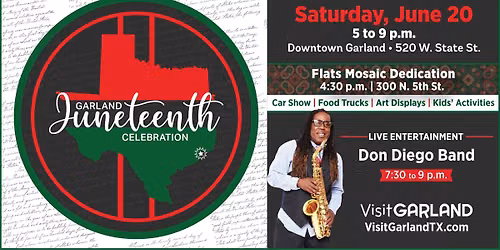 2026 Garland Juneteenth Celebration