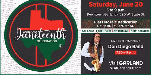 2026 Garland Juneteenth Celebration