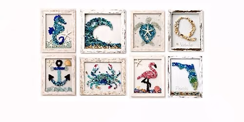 Beach Glass Craft Workshop at BARunch in Cape Coral