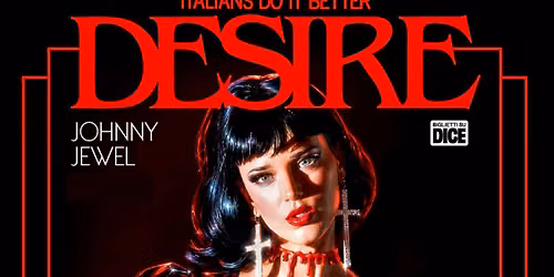 Desire w\/ Johnny Jewel - Bronson Club, Ravenna