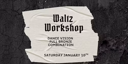 Waltz Workshop
