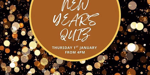 New Years Day: The Big New Years Quiz