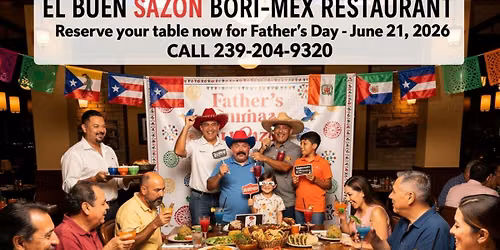 Father's Day Sunday June 21, 2026