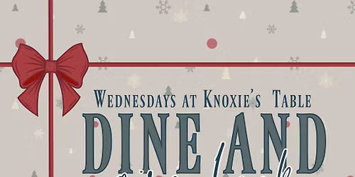 Knoxie\u2019s Table DINE & GIVE BACK for Not My Child
